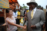 President Visits Mwangwe